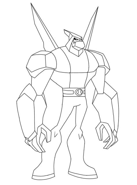 ben 10 dibujos|diamante para colorear.